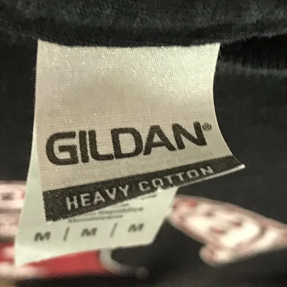 Holloway Choir Shirt Mens Medium Black Gildan Heavy Cotton Music Notes Tee - Picture 3 of 9